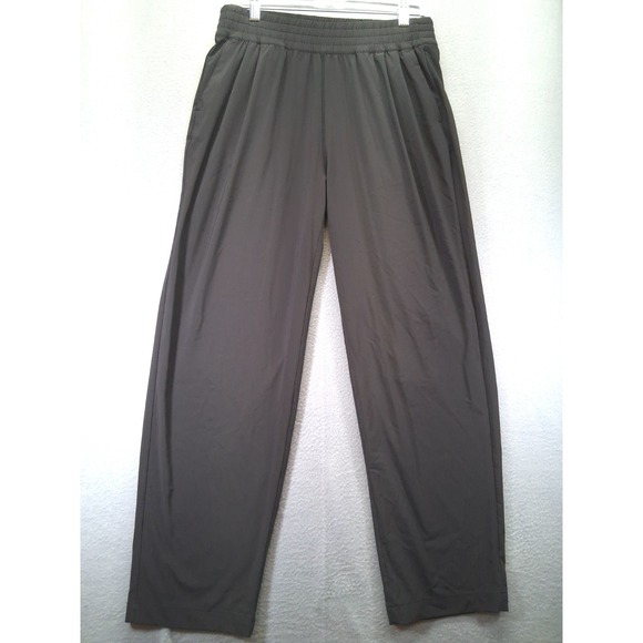 Viori Pants - Viori Women's Pants Black Pockets Pull On High Rise Elastic Waist Size Medium